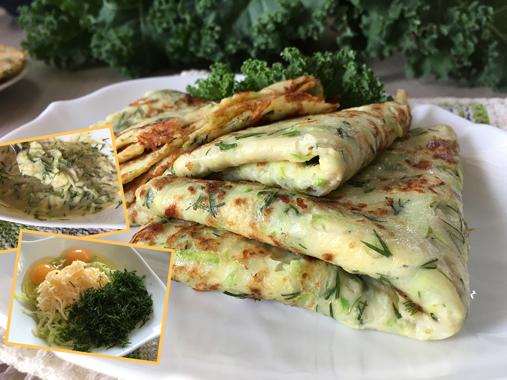 Летний хит: готовим вкуснейшие блины... из кабачков